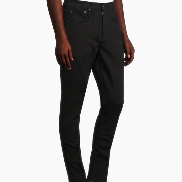 Rag & Bone Men’s Fit 1 Stretch Skinny Jeans Black 29x32 NWT - Picture 3 of 10